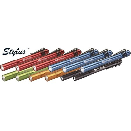 STREAMLIGHT Stylus Pro Color Display, Clipstrip, 12 Ct 95045