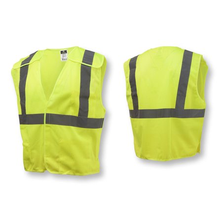 Radians XL High Visibility Vest, Silver SV4GMXL