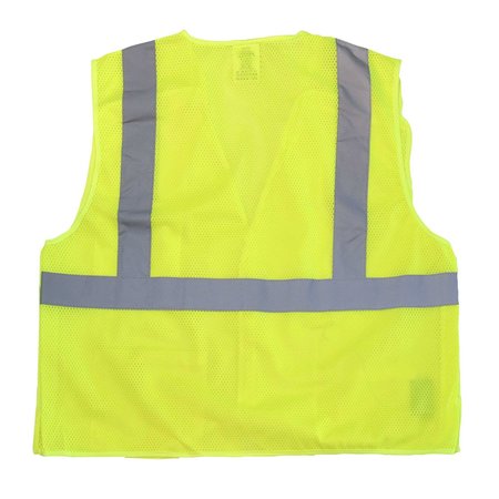 Radians XL High Visibility Vest, Silver SV4GMXL