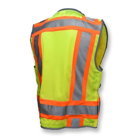 Radians Radians SV55 Class 2 Heavy Woven Two Tone Engineer Vest SV55-2ZGD-4X