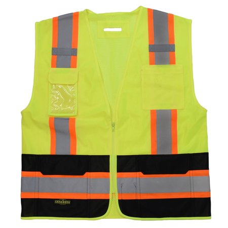 Radians Radians SV6B Two Tone Surveyor Type R Class 2 Safety Vest SV6B-2ZGD-L