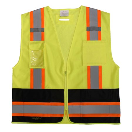 Radians Radians SV6B Two Tone Surveyor Type R Class 2 Safety Vest SV6B-2ZGD-L