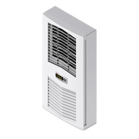 NVENT HOFFMAN SPECTRACOOL Slim Fit Indoor Air Conditioner, 21.60x11.00x5.50, Lt Gray S060326G050