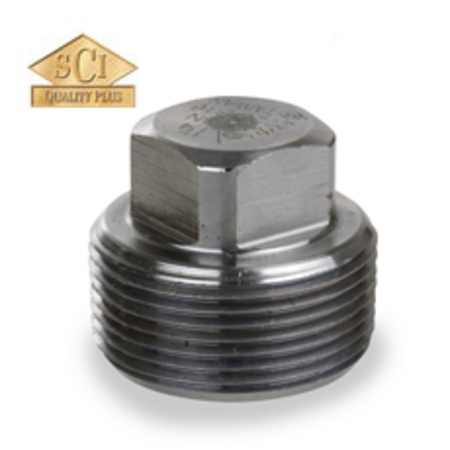 SMITH-COOPER Square Plug, Forged, 3000, 4" 4308002372