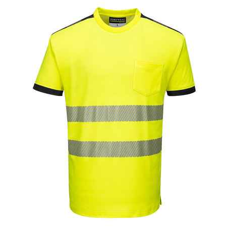 PORTWEST PW3 Hi-Vis T-Shirt S/S, S T181