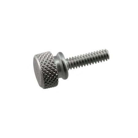 UNICORP Thumb Screw, #8-32 Thread Size, Round Washer, Aluminum THS1056-M04-F16-832