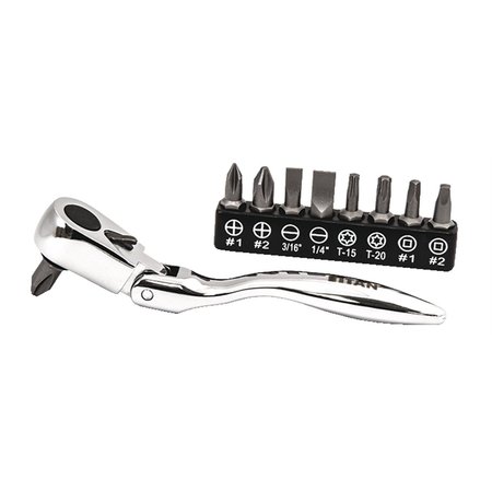 TITAN Micro Flex Bit Driver, 10 pcs. 11212