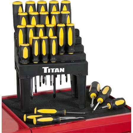 Titan Screwdriver Set, w/Stand, 26 pcs. 17203