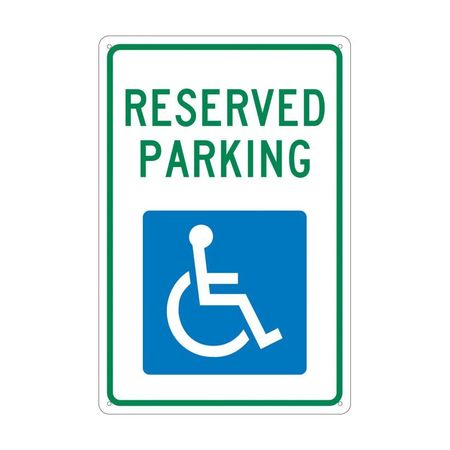NMC Reserved Parking Sign, TM87G TM87G