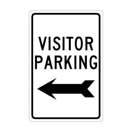 NMC Visitor Parking Sign, TM9G TM9G