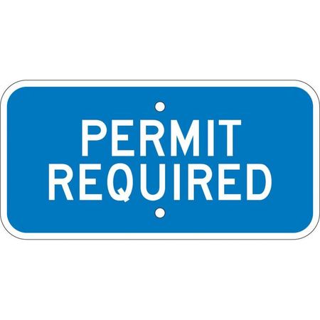 NMC Permit Required Sign TMA2J