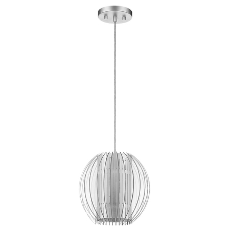 ACCLAIM LIGHTING Phoenix 1-Light Pendant Metallic Silver TP6300-1