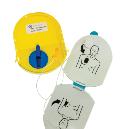 HEARTSINE AED Trainer Electrode Cart. TRN-PAK-04