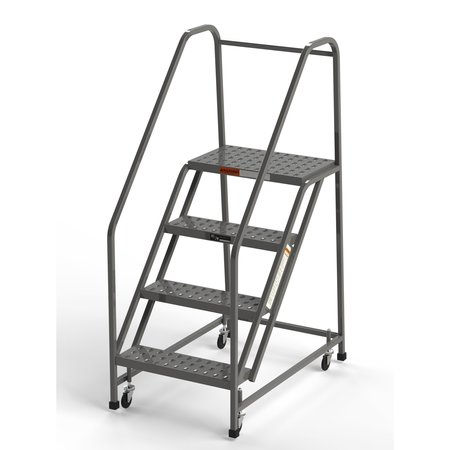 EGA PRODUCTS EZY Climb Ladder (50Deg), 4 Steps, 450 lb. Load Capacity Z024