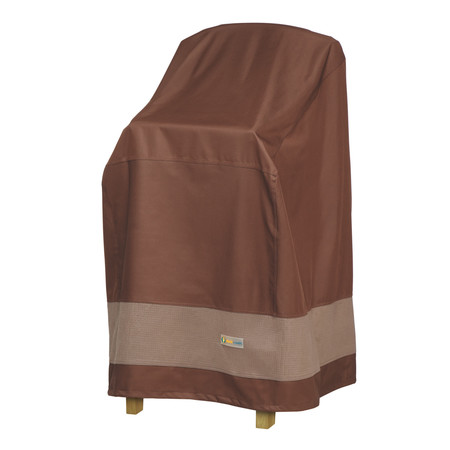 DUCK COVERS Ultimate Brown Patio Stool Cover, Ultimate, 26"x28", 28"x30" UCH283046
