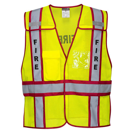 PORTWEST Public Service Vest, XL US387