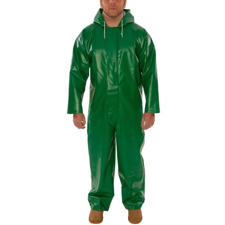 TINGLEY Safetyflex FR Coverall Rain Suit, Green, S V41108
