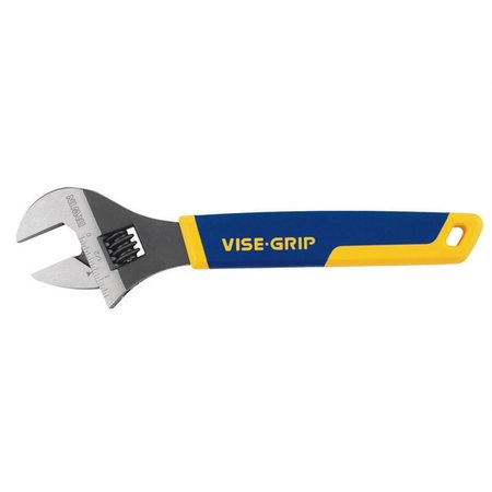 IRWIN Wrench, Adjustable, 10", Material: Chrome Vanadium 2078610