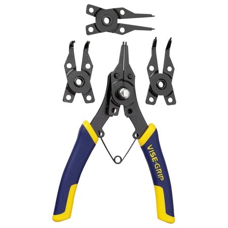 Irwin Cnvrtbl Snap Ring Pliers, 6-1/2" 2078900