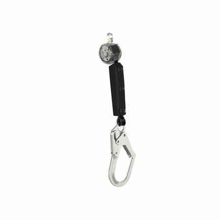 MSA SAFETY Self Retracing Lanyard, 400 lb Weight Capacity, Gray VTOHW-011-ZF-A