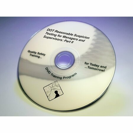 MARCOM DVD Program Kit, DOT Reasonable Suspicion VTRN4399EM