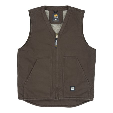 BERNE Vest, Washed, V-Neck, XL, Regular VW531