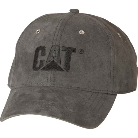CAT WORKWEAR Trademark Microsuede Cap, One Size, Grap W01434-061