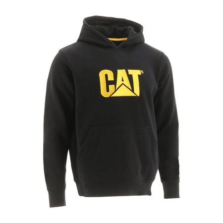 CAT WORKWEAR Trademark Hooded Sweatshirt, Black W10646-016