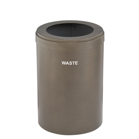 GLARO 41 gal Trash Can, Bronze Vein W-2042BV-BV-W4