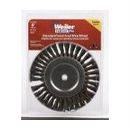 WEILER Bench Grinder Wire Wheel, 8"dia., 36028 WEI36028