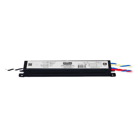 Fulham Ballast, Electronic, 4 Lamp, Black WHSG4-UNV-T8-IS