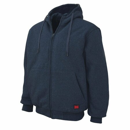 TOUGH DUCK Insulated Hoodie, WJ081-NAVY-XL WJ081