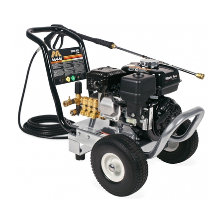 Mi-T-M WP Series Gas Pressure Washer, 196cc Hon WP-3200-0MHB