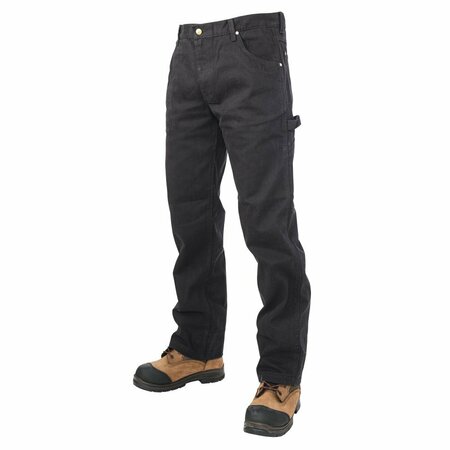 TOUGH DUCK Duck Pant, Washed, 34/30, Brown WP020