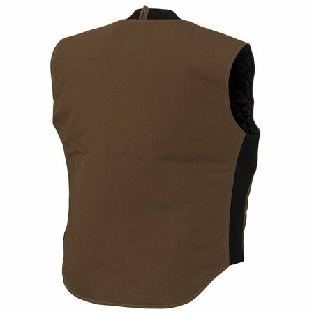 Tough Duck Moto Vest, WV041-DKBR-2XL WV041