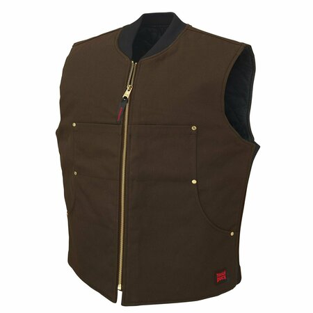 TOUGH DUCK Moto Vest, WV042-DKBR-4XL WV042