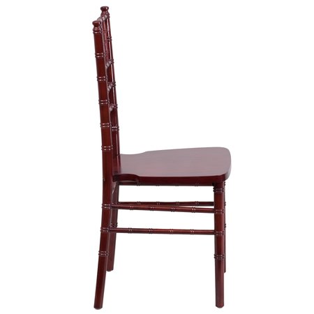 Flash Furniture Chiavari Chair, 18"L36-1/4"H, HerculesSeries XS-MAHOGANY-GG