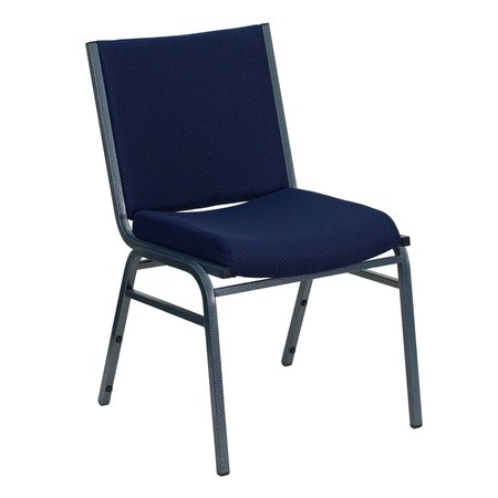 Flash Furniture Fabric Stack Chair, Navy XU-60153-NVY-GG