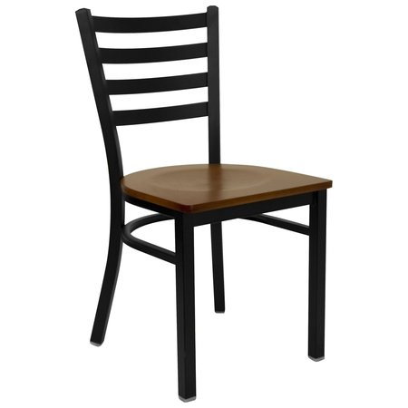 Flash Furniture Restaurant Chair, 17"L32-1/4"H, HerculesSeries XU-DG694BLAD-CHYW-GG