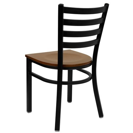 Flash Furniture Restaurant Chair, 17"L32-1/4"H, HerculesSeries XU-DG694BLAD-CHYW-GG