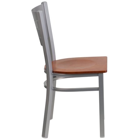 Flash Furniture Restaurant Chair, 19"L33-/2"H, HerculesSeries XU-DG-60401-CHYW-GG