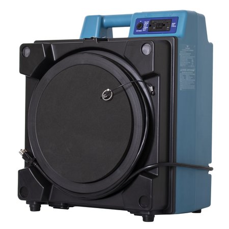 Xpower 2/3 HP, 750 CFM, 4.5 Amps, Variable Speed HEPA Air Scrubber with Built-In GFCI Power Outlets and 3-Stage Filter System X-4700A
