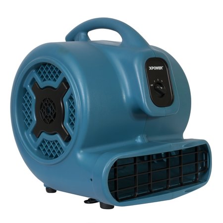 Xpower 1 HP, 3600 CFM, 8.5 Amps, 4 Positions, 3 Speeds Air Mover X-830