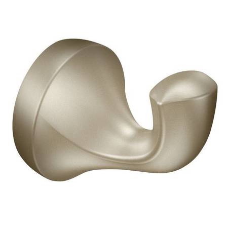 MOEN Eva Single Robe Hook Brushed Nickel YB2803BN