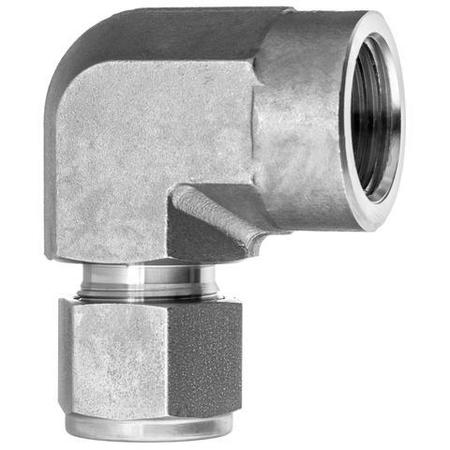 USA INDUSTRIALS Instrumentation Fitting-316SS-90Deg Female Elbow-1/4" Tube x 1/4" NPT ZUSA-TF-YL-84