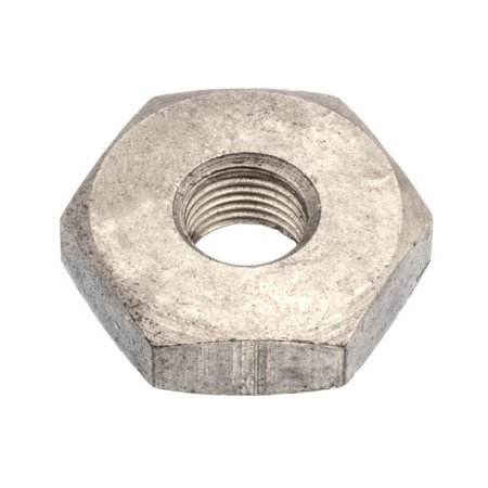 ZORO SELECT Panel Nut, 1/4-40, Hex, Stainless, PK2 Z0218