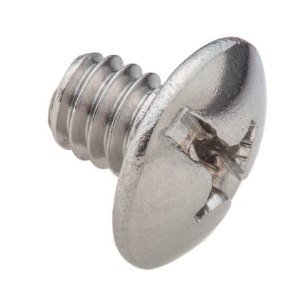 Zoro Select Binding Screw, 1/4"-20 Thd Sz, 18-8 Stainless Steel, 5 PK 5MA36