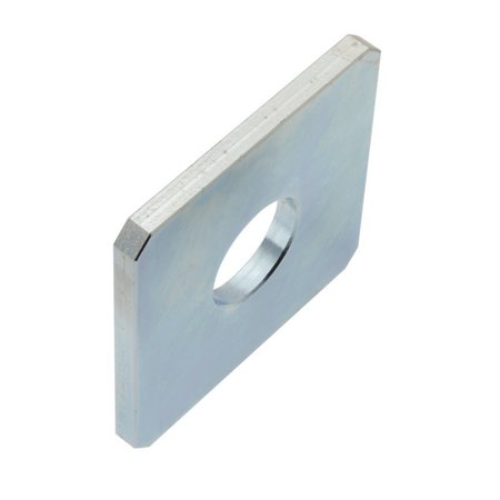AMPG Square Washer, Fits Bolt Size 5/8 in Steel, Zinc Plated Finish Z8704-ZN