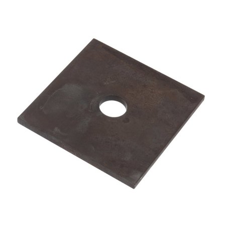 AMPG Square Washer, Steel, Black Oxide Finish Z8893H