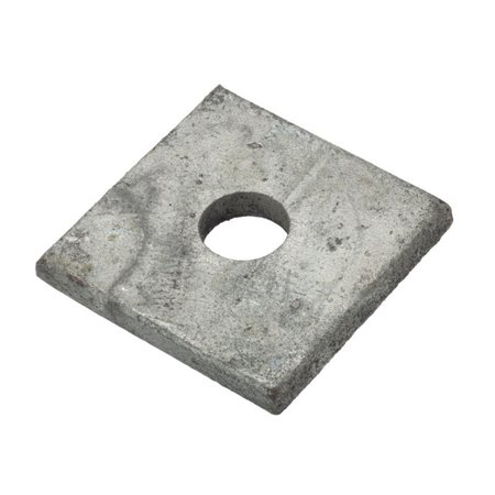 AMPG Square Washer, Fits Bolt Size M12 Steel, Galvanized Finish Z8912-G